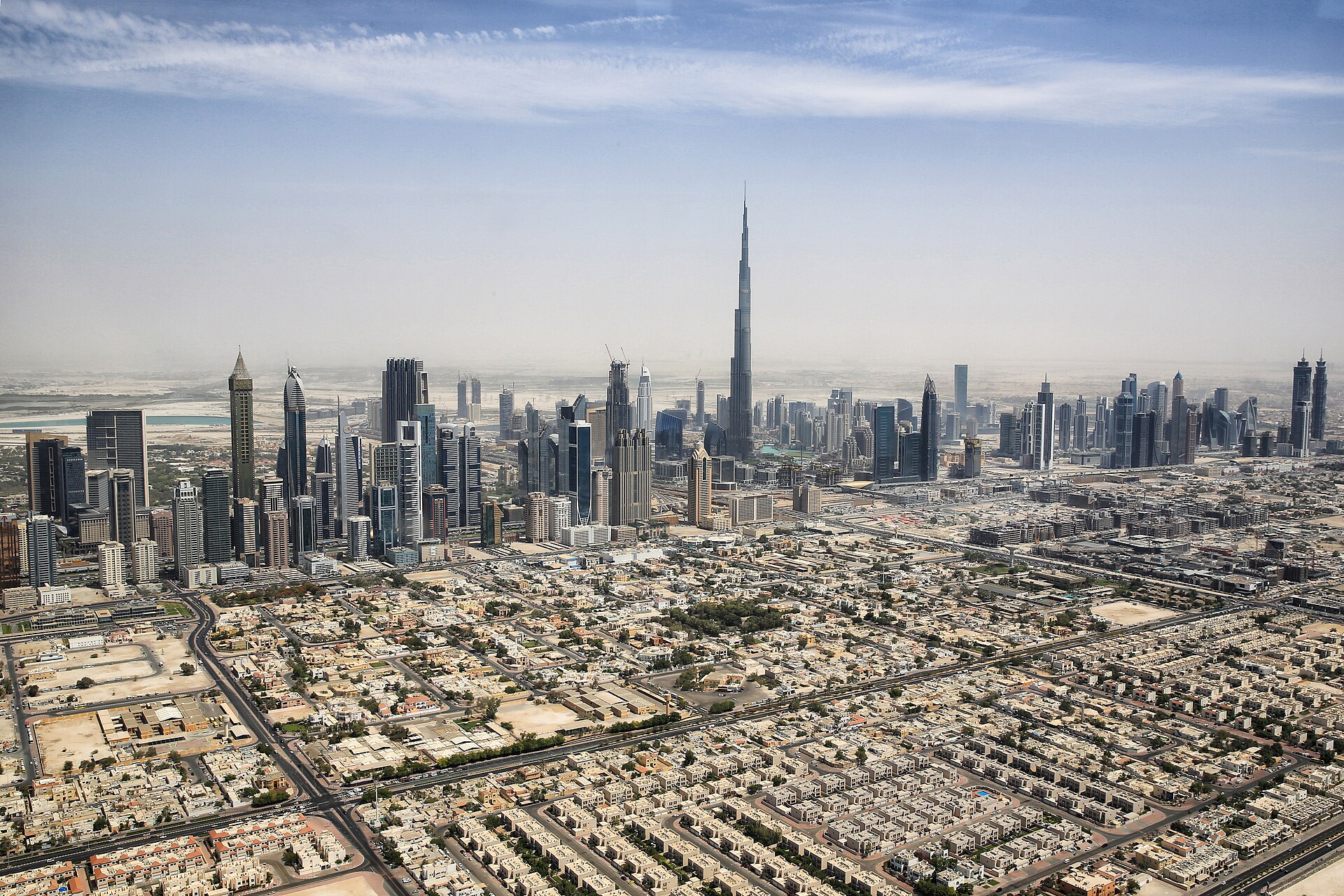 Dubai skyline, UAE